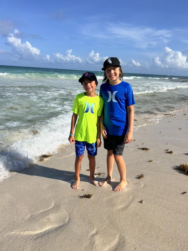 Nicholas & Michael on the Beach